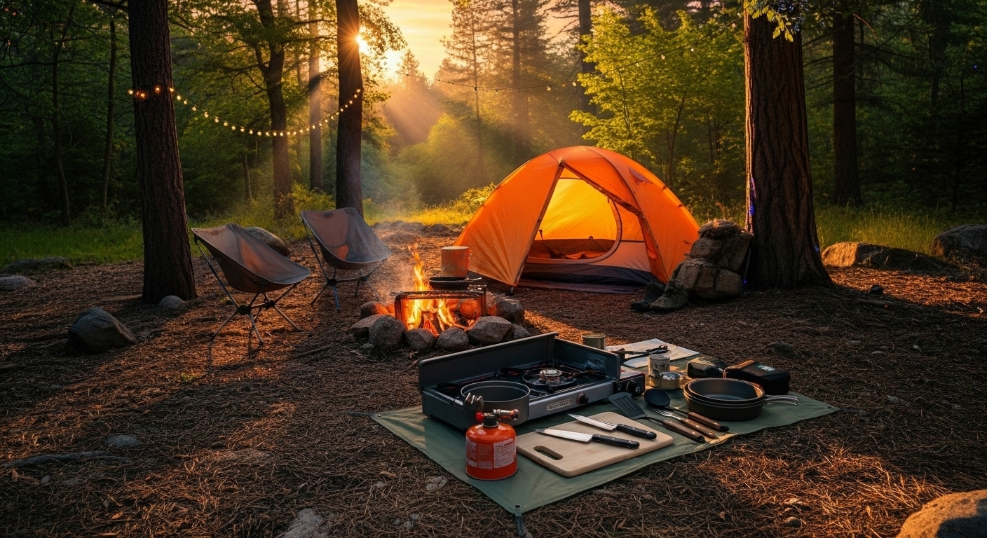 Kamp Ocağı Seçimi ve Temel Mutfak Seti